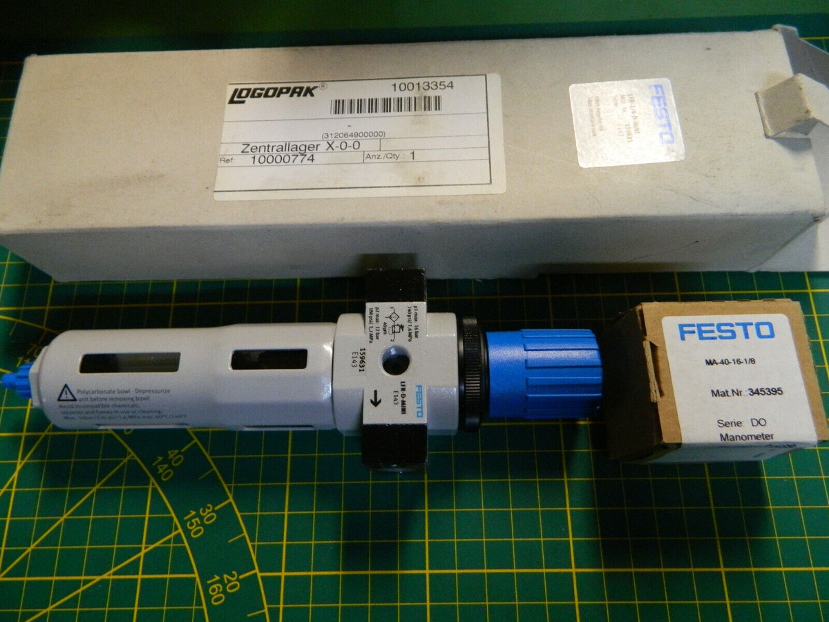 1PC For FESTO LFR 1/4-D-MINI 159631 Filter Regulator incl Pressure