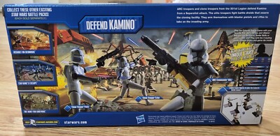 【合体セット】未開封 スターウォーズ ファンバ アサルトキャノン トミー EP1 Star Wars Defend Kamino Battle Pack Clone Wars Blitz Fives Echo