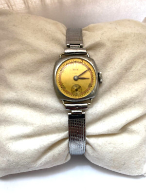 Avia Swiss Made Vintage Damen Mechanische Handaufzug Armbanduhr 1960er