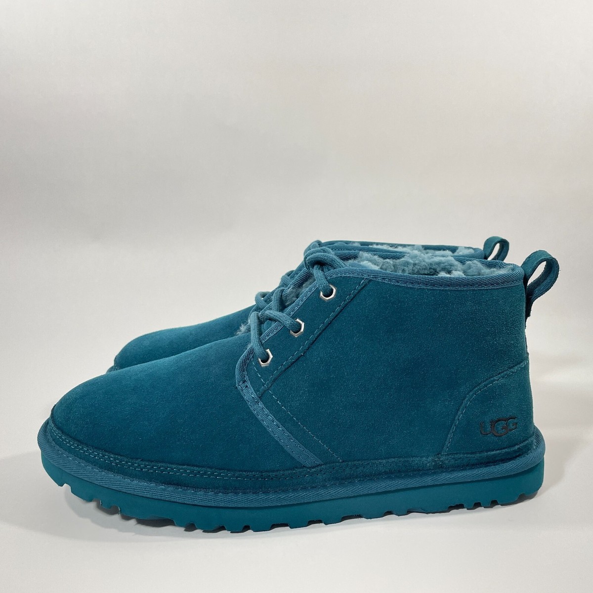 UGG Men's Neumel Marina Blue Suede Chukka Boots Size 9 | eBay
