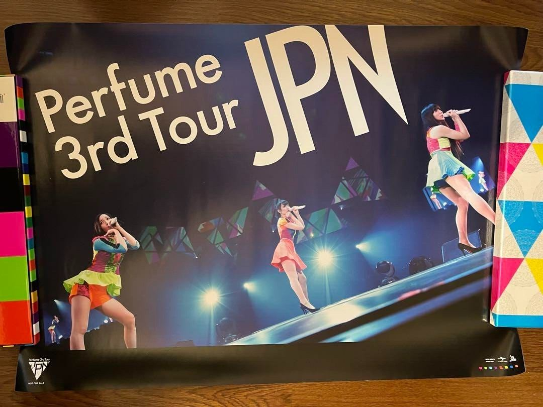Perfume / 3rd Tour JPN 2012 Japan Original Promo Poster B2 20x28in