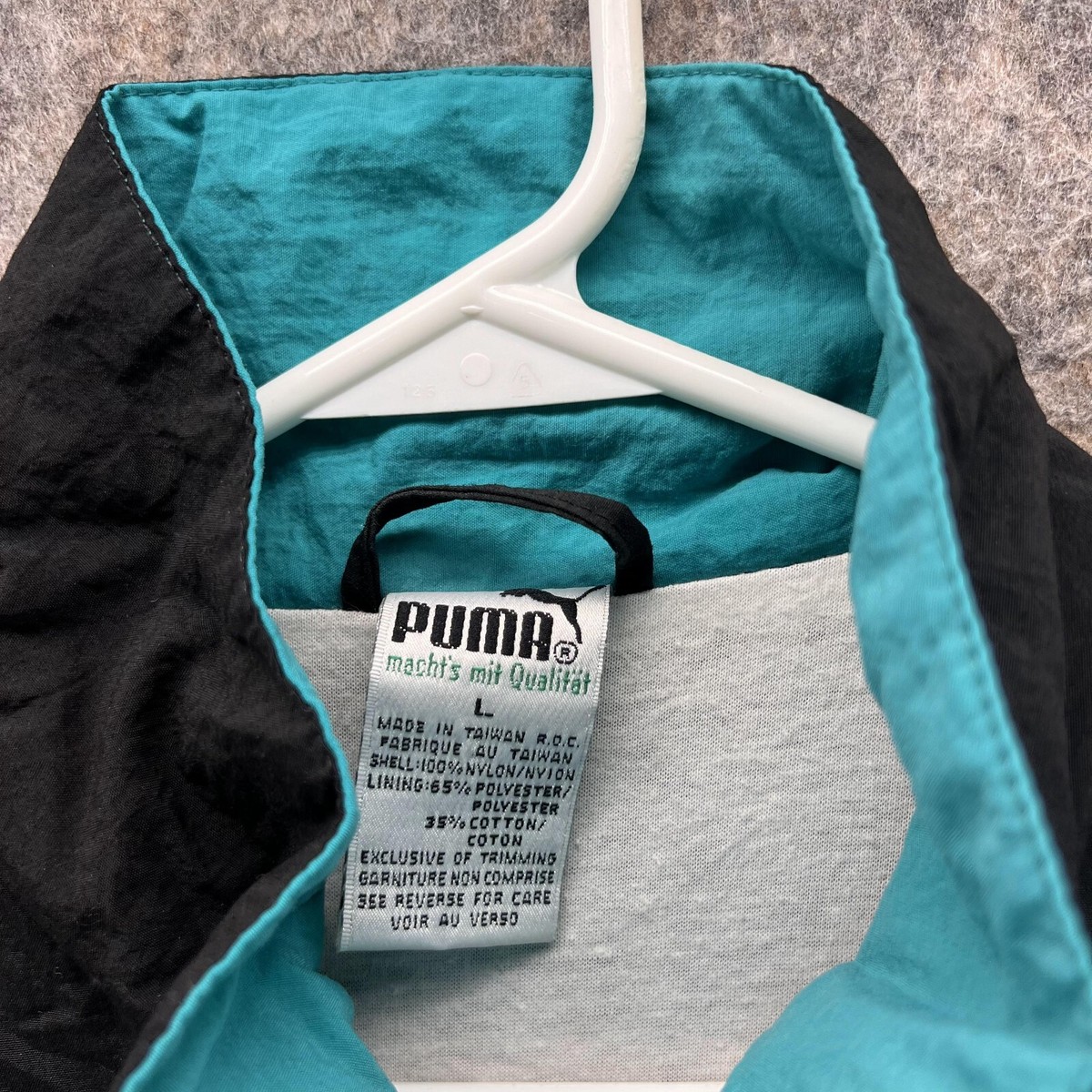 Puma フルジップジャケット ライムグリーン/ネイビー 90's Nike Pumas Men's Full Zip Revival Jacket – TUDN Fan Shop
