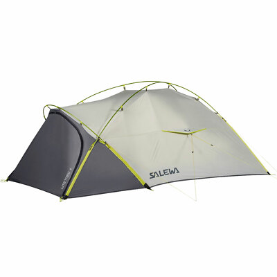 Salewa Litetrek Tent 2 | 3 Personen Halb-Geodätzelt Doppelwand-Zelt Kuppelzelt