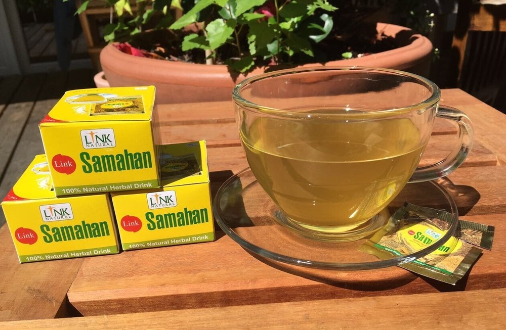 Samahan Ayurvedic Herbal Tea Sachets Natural Drink Relief Cough Colds Flu