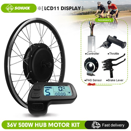 Electric Bike 20-29 Inch 36V 48V 500W Brushless Gearless Front Hub Motor Wheel - 第 20/25 張圖片