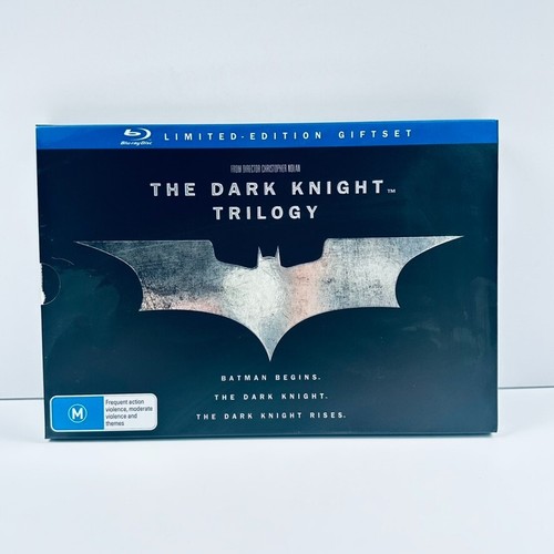 The Dark Knight Trilogy - Batman Limited Edition Giftset - Blu-Ray DVD DC Comics