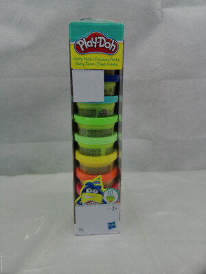 HASBRO 22037EU6 Play-Doh 10er-Pack Knet-Dosen - Party Turm