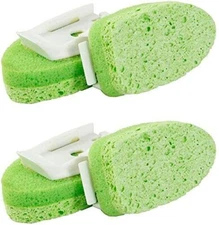Libman Dish Wand Refills Gentle-Touch 4 Sponges (2x2) Non-Scratch • Made in USA