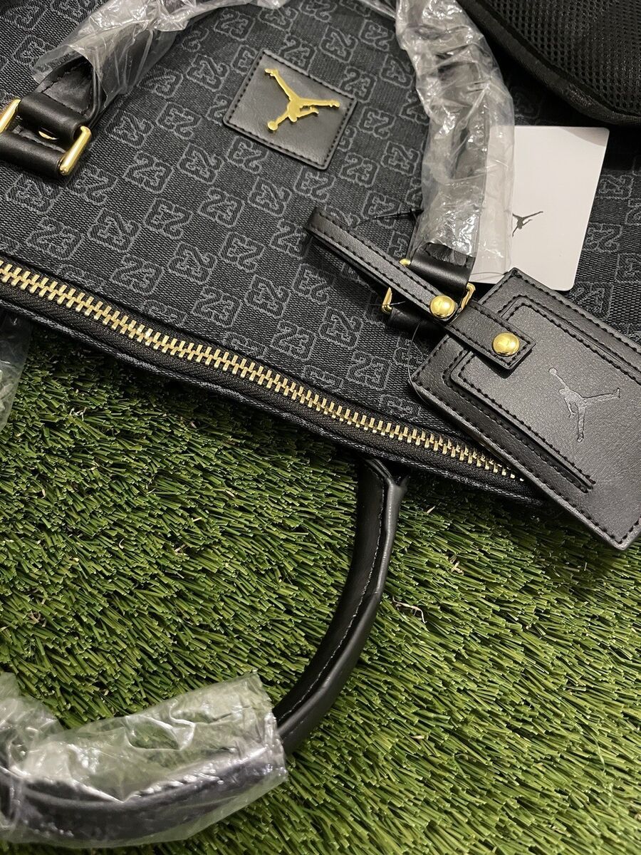 Jordan Monogram Duffle Bag Black