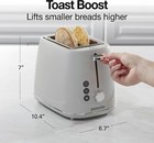 Proctor Silex Plastic 2 Slice Toaster, Bagel, Defrost & Cancel Buttons, Browning — photo 2