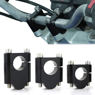 1 1/8''HandleBar Bar Risers Mount Clamp Adapter Fit For Honda CBF 125 NA 17-24
