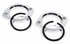 Flange Marmitte Harley Davidson Softail Sportster Dyna Touring 84-20 Kit Cromato