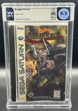 Dragon Force Sega Saturn Jewel Case Longbox Sealed New WATA 8.5 B+ Graded