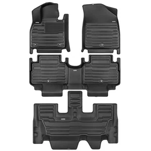 TuxMat Tapis de sol personnalisés pour Hyundai Palisade 7-Seater - 2020-2025 - Ensemble complet