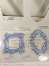 Creative Memories WAVY FRAMES Custom Cutting System square oval sizing template