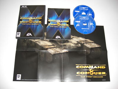 Command & Conquer DAS ERSTE JAHRZEHNT PC DVD NB - inkl. 12 C&C Spiele - SCHNELLER VERSAND
