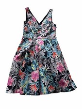 Guess Size 4 Dress Length 34β Zip Lined Side Pockets Cotton Spandex #2800