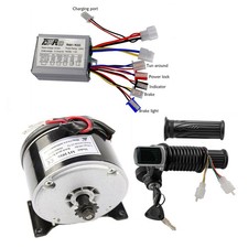 350W 36V Brush Motor  Controller  Throttle for Electric Scooter ATV Bicycle