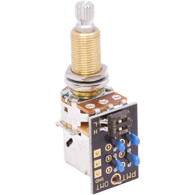 Potentiometer, PMT, Dual Mode Tone Control, Bushing Length: Long (3/4'')