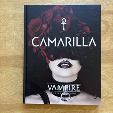 Vampire The Masquerade 5th Ed: CAMARILLA - Modiphius Entertainment - RPG - MINT