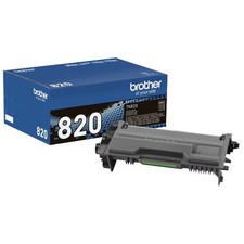Brother TN820 Standard-Yield Black Toner Cartridge
