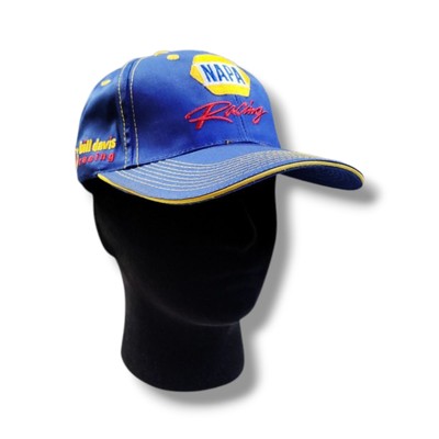NAPA Bill Davis Racing Hat Michael Waltrip Racing Blue Baseball Cap Strap Back