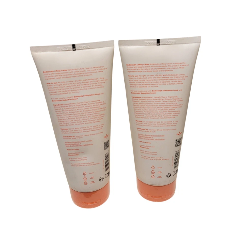 (2) Crema Lifting Jeunesse Bodesculpt 200 ml cada una nueva sellada Foto 2 de 2