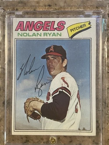 Topps 1977 Nolan Ryan #650 California Angels Baseball Card MLB