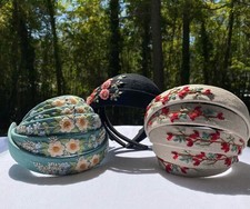 Hand Embroidered Floral Headband  Boho Hairbands for Women  Gift for Girls