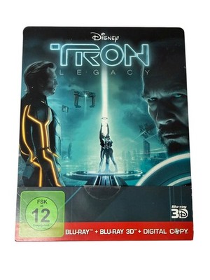Blue Ray - Tron Legacy 3D - Steelbook - NEU