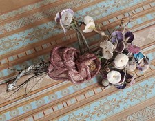 Bunch of Vintage Millinery Small Flowers