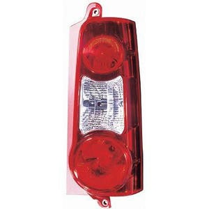 Feux arrière gauche Citroen Berlingo plastique rouge et cristal bloc optique WEBPARTS
