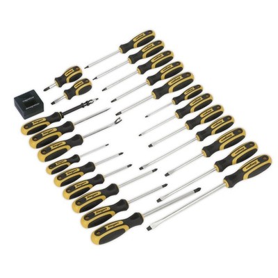 Sealey S0617 Soft Grip Screwdriver Set 24Pc