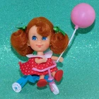 Mattel Liddle Kiddle TRIKEY TRIDDLE doll w/ Red Dress Shoes Balloon Tricycle set