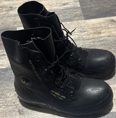 Vintage 1981 Mens 11R Black Bata Mickey Mouse Boots Extreme Cold Weather Rubber