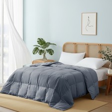 Summer Lightweight Cozy Silent Oversize Down Comforter, King Queen Blanket