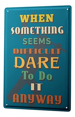 LEotiE SINCE 2004 Tin Sign Retro - Vintage Metal Poster for Living Room -