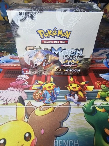Pokemon Sun & Moon Burning Shadows Booster Box English Sealed