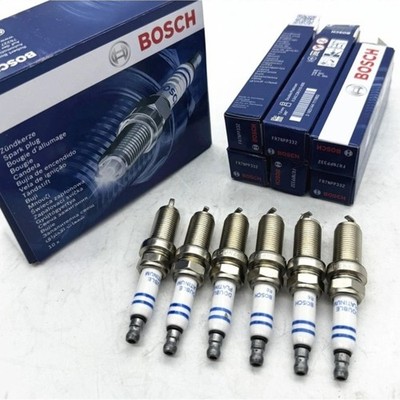 6Pcs FR7NPP332 Spark Plugs Platinum For BOSCH BMW X3 X5 E60 E83 E85 E90 N51 N52