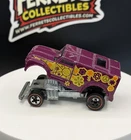 Vintage Hot Wheels Redline Flying Colors Plum Funny Money W/ OG Tampo -Excellent
