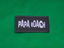 PAPA ROACH Sew / Iron On Embroidered Patch (b) Rock Metal Punk Festival