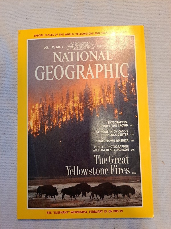 National Geographic Vol. 175, No. 2- The Great Yellowstone Fires (February 1989)