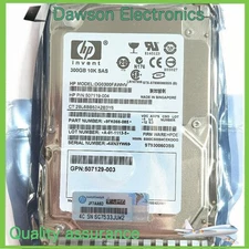 New HP 652564-B21 653955-001 300GB 10K 2.5" SAS 6G DUAL PORT SC HDD Hard Drive