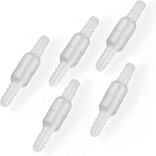 5Packs Oxygen Tubing Swivel Connector for Oxygen Tubing, Swivel Oxygen Tubing Co
