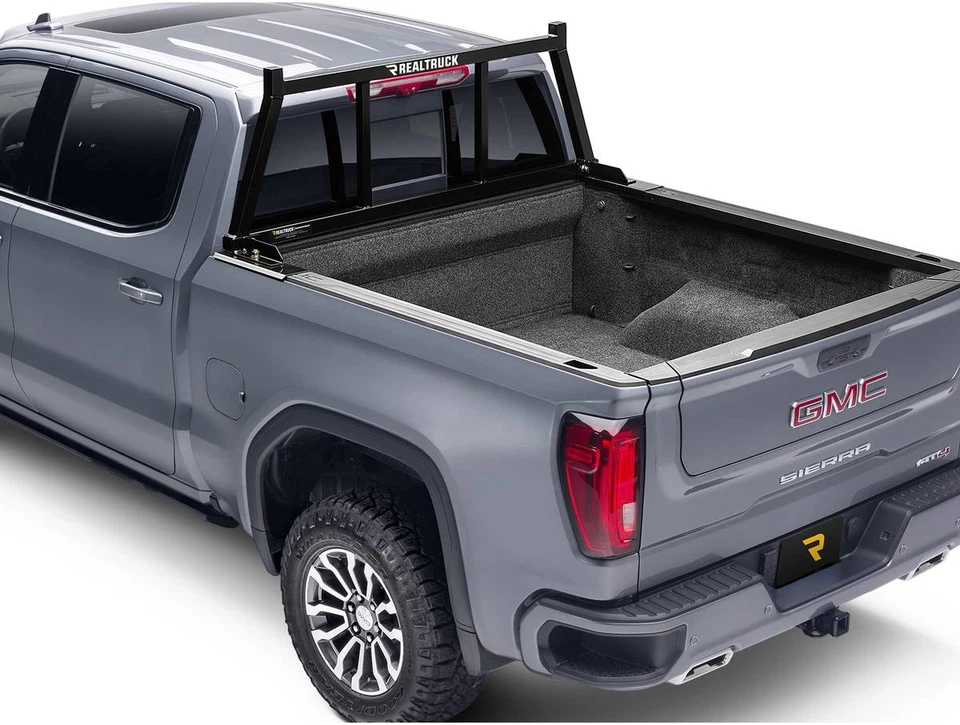 RealTruck Backrack 19" Open Headache Rack Fits 05-14 Ford F150 Steel Body Foto 2 de 4