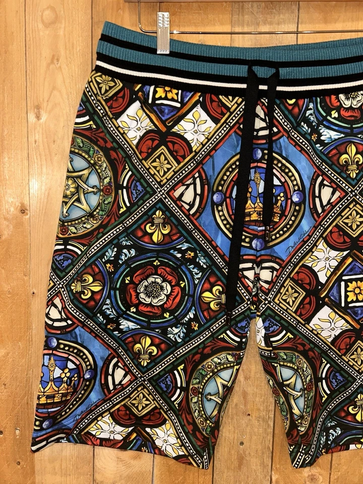 Pantalones Cortos Corona Dolce & Gabbana 54 Hechos en Italia - Imagen 2 de 4