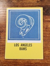 Los Angeles Rams 1967 Philadelphia Football Team / Logo Card # 96 (B)