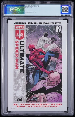 PSA 9.6 NM+ SDCC 2025 Magic The Gathering Cover Amazing Spider-Man #1 Comic Con - Picture 2 of 4
