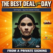 Isabelle Fuhrman Signed 8x10 Photo Orphan JSA COA from Private Signing