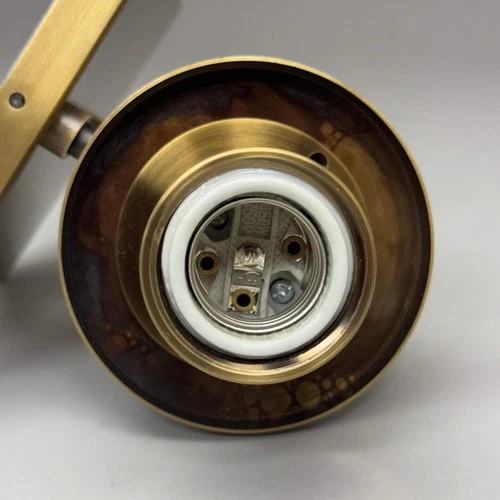 HUDSON VALLEY Lighting Group Fixture Size 7”L x 5”W Patina Brass Metal B6121-PBR - Picture 6 of 16